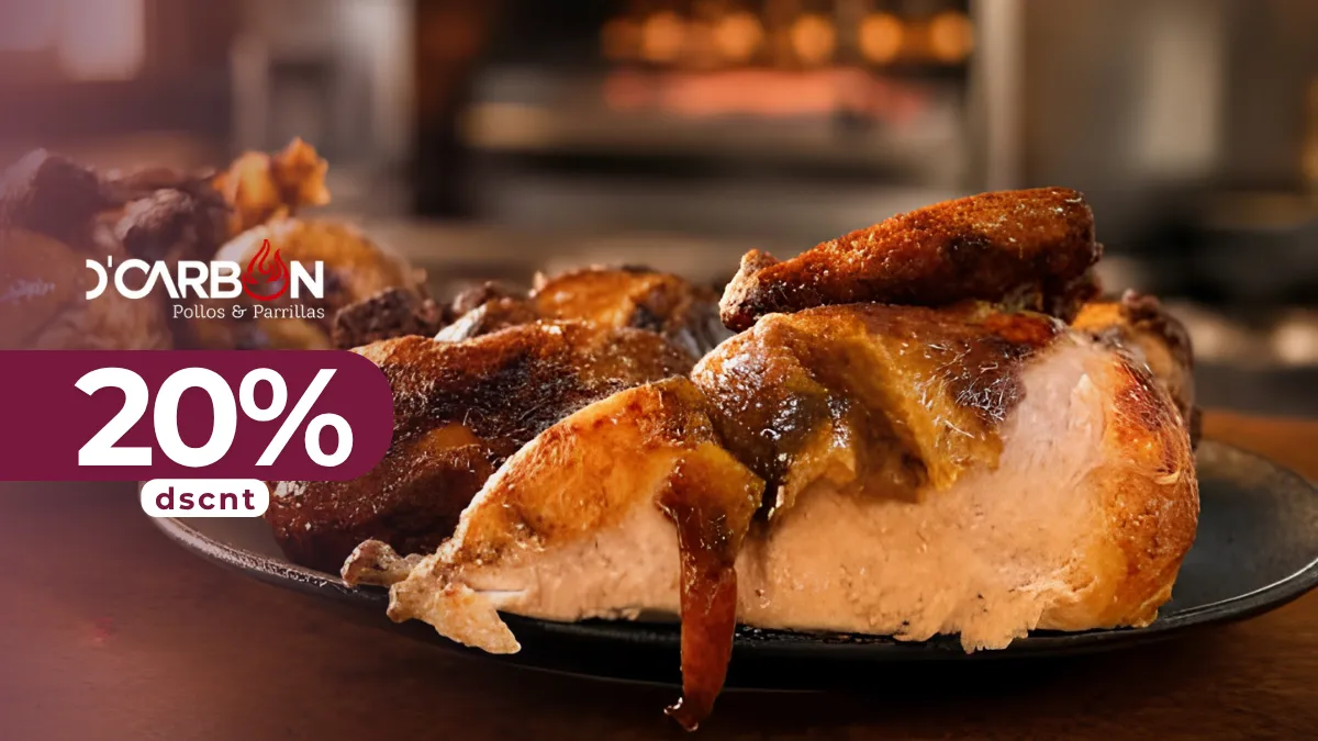 🍗 D'Carbon — Disfruta más, pagando menos